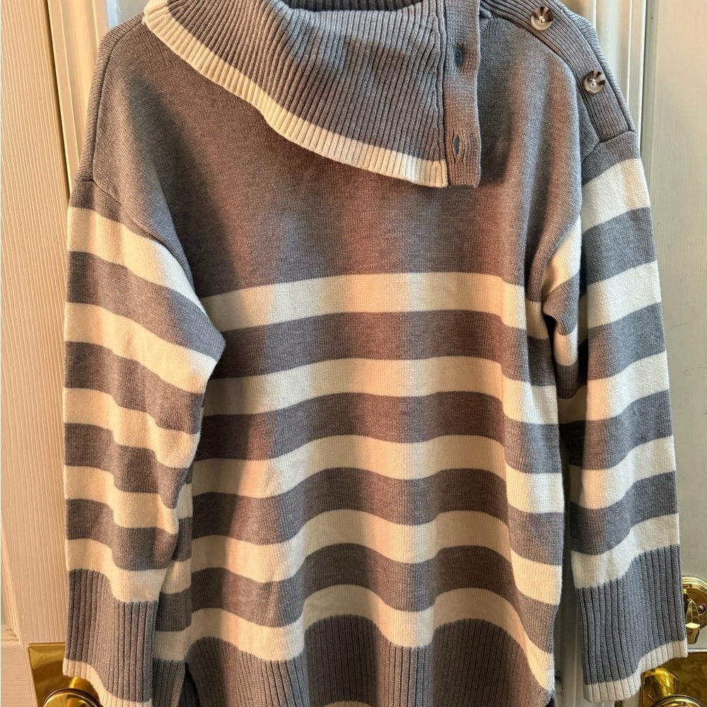NWT Kim Rogers Cowl Neck Sweater - Picture 3 of 9